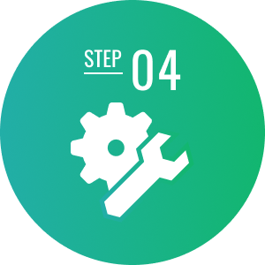 STEP 04 導入設定のアイコン