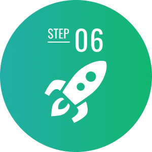 STEP 06 本格運用開始のアイコン